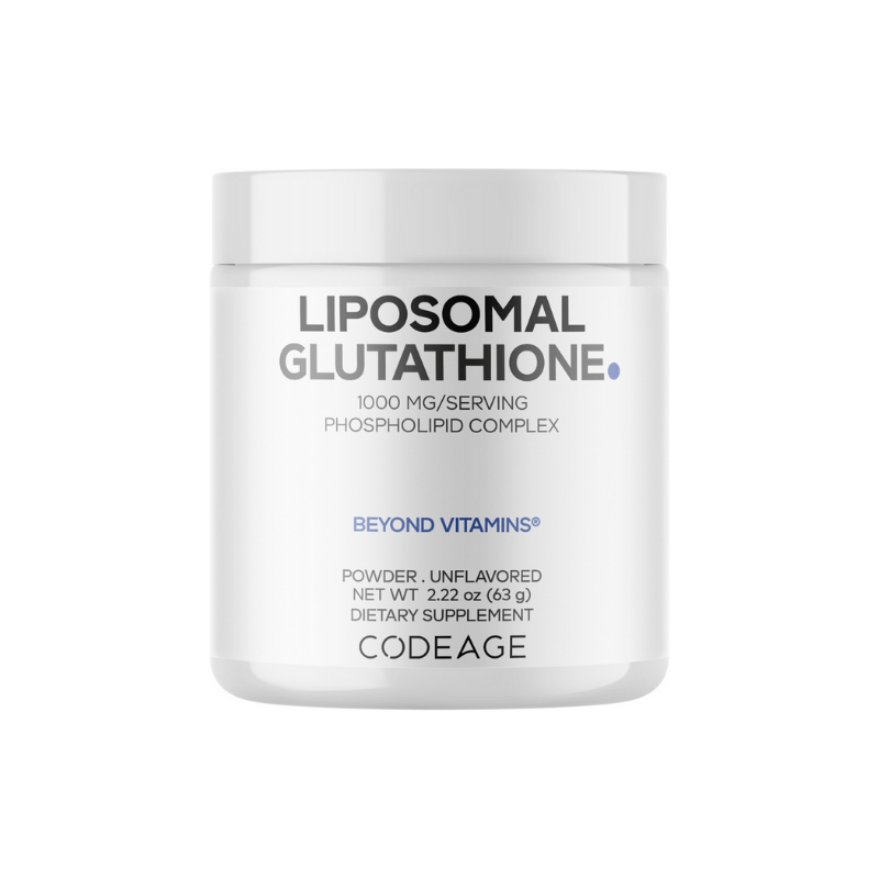 glutathione powder for face in romania CodeAge Liposomal Glutathione , Glutathione Liposomal Powder 1000 mg, 63 g  - GNC Romania