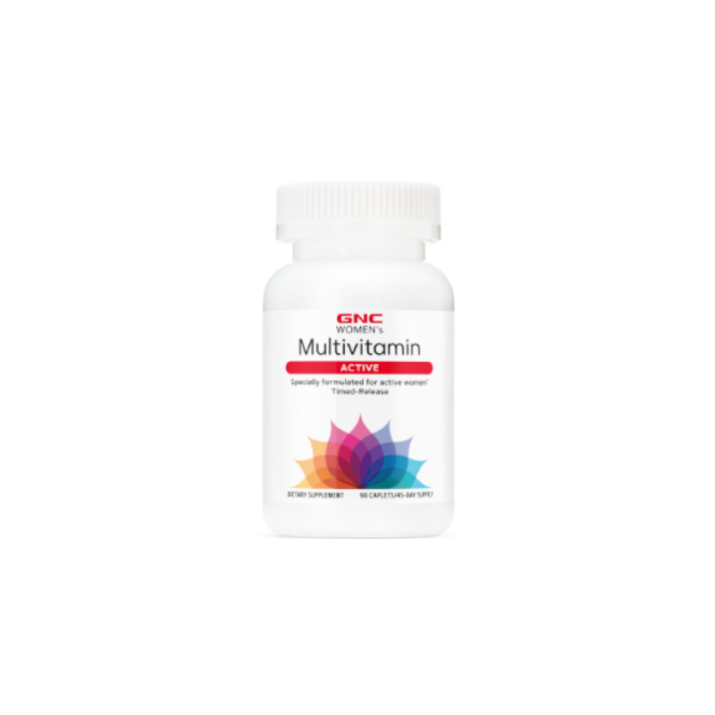 Suplimente alimentare - Gnc Women's Multivitamin Active, Complex De Multivitamine Pentru Femei, 90 Tb