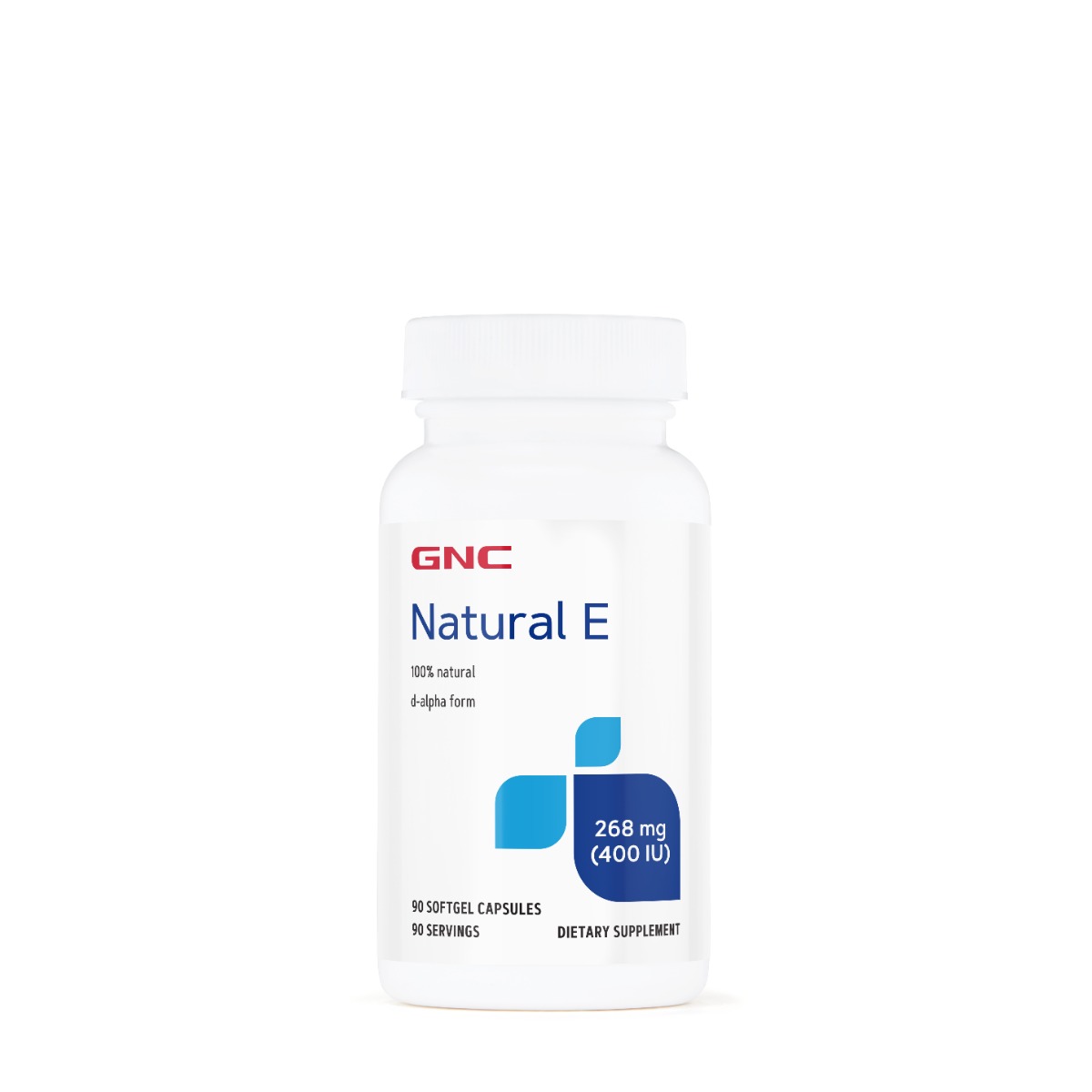 Suplimente alimentare - Gnc Vitamina E Naturala 400 Ui, 90 Cps