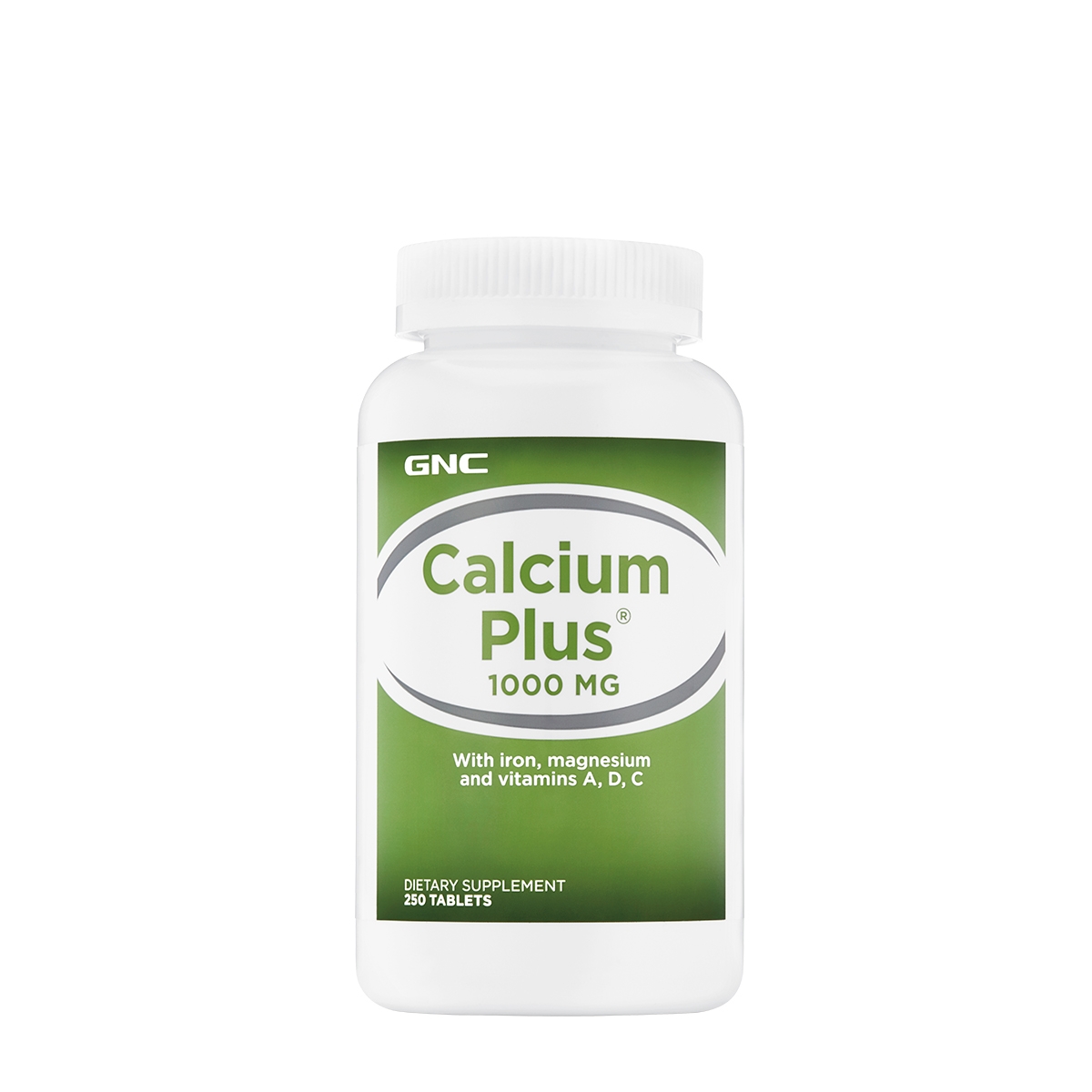 Suplimente alimentare - Gnc Calcium Plus 1000 Mg, Calciu, 250 Tb