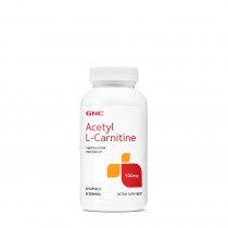 GNC Acetyl-L-Carnitine 500 mg, Acetil L-Carnitina, 60 cps
