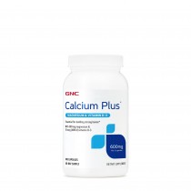 GNC Calcium Plus® with Magnesium & Vitamin D-3, Calciu cu Magneziu si Vitamina D-3, 180 cps