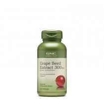 GNC Herbal Plus® Grape Seed 300 mg, Extract din Seminte de Struguri, 100 cps