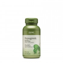 GNC Herbal Plus® Fenugreek 610 mg, Schinduf, 100 cps