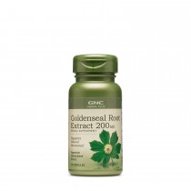 GNC Herbal Plus® Goldenseal Root 200 mg, Extract Standardizat de Gentiana, 50 cps
