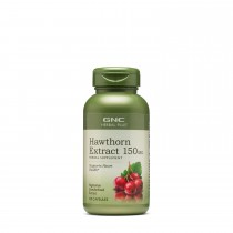 GNC Herbal Plus® Hawthorn 150mg, Extract de Paducel, 100 cps