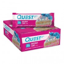 Quest® Protein Bar, Baton Proteic, cu Aroma de Tort Aniversar, 60g