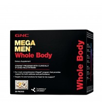 GNC Mega Men® Whole Body Vitapak® Program, Complex de Multivitamine Pentru Barbati, Pentru Intregul Organism, 30 Pachetele