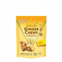 Prince of Peace® Ginger Chews, Caramele cu Ghimbir 100% naturale cu Aroma de Lamaie, 28 caramele