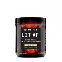GNC Beyond Raw® LIT AF™, Formula Pre-Workout, Aroma de Lamaie, 446.4 g
