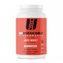 GNC UnBreakable Performance™ 100% Whey, Proteina din Zer cu Aroma de Vanilie, 875 g