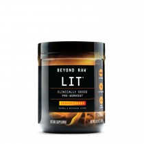 GNC Beyond Raw® LIT™  Pre Workout cu Aroma de Portocale si Mango, 406,5 g