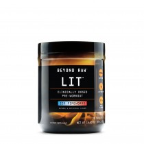 GNC Beyond Raw® LIT™ Pre Workout cu Aroma de Icy Fireworks, 397.8 g