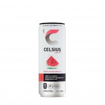 Celsius® Energy Drink, Bautura Energizanta Carbogazoasa cu Aroma de Pepene, 355 ml 