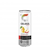 Celsius® Bautura Energizanta Carbogazoasa, cu Aroma de Mere si Pere, 355 ml