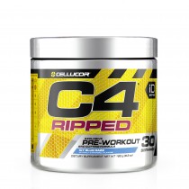 Cellucor® C4® Ripped Pre-Workout, cu Aroma de Icy Blue Razz, 180 g