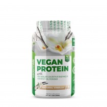 AboutTime® Vegan Protein Proteina Vegana cu Aroma Naturala de Vanilie, 908 g