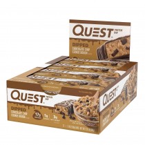 Quest® Protein Bar, Baton Proteic Invelit in Ciocolata, cu Aroma de Fulgi de Ciocolata, 50g