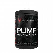Bucked Up® Pump-Ocalypse Blood Raz, Pre-Workout cu Aroma de Zmeura Albastra, 388.95 g 