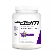 JYM® Iso Jym® Clear Isolate Whey Protein, Proteina Izolata din Zer cu Aroma Naturala de Struguri, 520 g