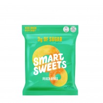 SmartSweets™ Prebiotice Inele Gumate cu Aroma de Piersica, 50g