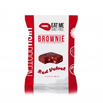Eat Me® Guilt Free Brownie Prajitura Proteica cu Aroma de Red Velvet, 55 g