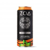 ZOA™ Energy Drink Zero Sugar Bautura Energizanta 0 Zahar cu Aroma de Portocale Salbatice, 473ml