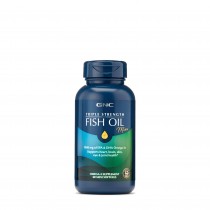 GNC Triple Strength Fish Oil, Ulei de Peste Mini Capsule, 60 Cps