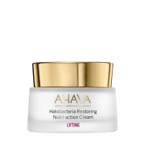 AHAVA Halobacteria Restoring Nutri-action Cream, Crema Ultra-Hidratanta pentru Tenul Matur si Lipsit de Stralucire, 50 ml