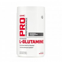 GNC Pro Performance® L-Glutamina 5000 mg fara Aroma, 300 g