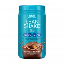 GNC Total Lean® Lean Shake™ 25, Shake Proteic, cu Aroma de Ciocolata si Unt de Arahide , 832 g   