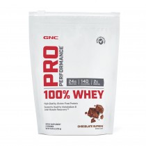 GNC Pro Performance® 100% Whey, Proteina din Zer, cu Aroma de Ciocolata, 426 g