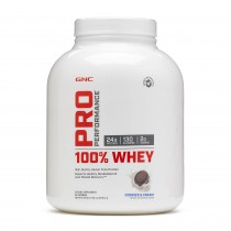 GNC Pro Performance® 100% Whey, Proteina din Zer, cu Aroma de Biscuiti si Crema, 2195.2g