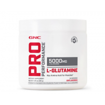 GNC Pro Performance® Micronized L-Glutamine 5000 mg, L-Glutamina Micronizata Pudra fara Aroma, 225 g