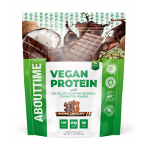 AboutTime® Vegan Protein Proteina Vegana cu Aroma Naturala de Ciocolata, 972.8 
