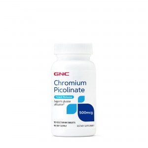 GNC Chromium Picolinate 500 mcg, Crom Picolinat, 90 tb