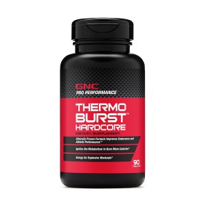 GNC Pro Performance Thermo Burst Hardcore, Formula Pentru Energie si Anduranta, 90 tb