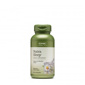 GNC Herbal Plus® Natra Sleep™, Formula Pentru Un Somn Odihnitor, 100 cps