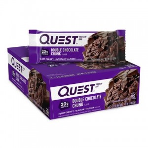 Quest® Protein Bar, Baton Proteic, cu Aroma de Ciocolata, 60g