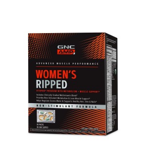 GNC AMP Women’s Ripped Vitapak® Program Non-Stimulant, 30 Pachetele