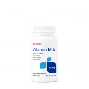 GNC Vitamin B-6 100 mg, 100 tb