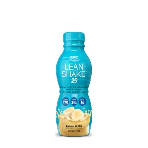 GNC Total Lean® Lean Shake™ 25 Shake Proteic RTD cu Aroma de Banane, 414 ml