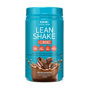 GNC Total Lean® Lean Shake™ + Slimvance®, Shake Proteic cu Slimvance, cu Aroma de Cafea, 1060 g                     