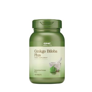 GNC Herbal Plus® Ginkgo Biloba Plus, 120 tb