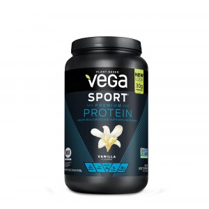 Vega™ Sport Premium Protein, Proteina Vegetala, cu Aroma de Vanilie, 828 g