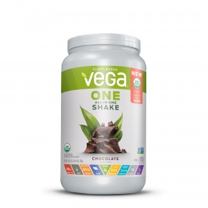 Vega® One All-In-One Nutritional Shake, Proteina Vegetala, cu Aroma de Ciocolata, 708 g