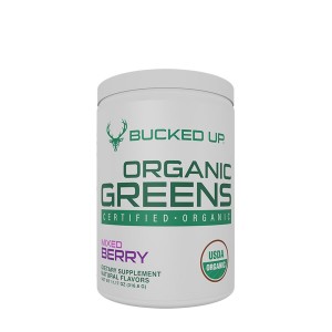 Bucked Up® Organic Greens, Verdeturi Organice cu Aroma de Fructe de Padure, 316.8 g