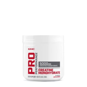 GNC Pro Performance® Creatine Monohydrate, Creatina Monohidrata Fara Aroma, 268 g