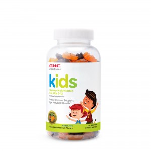 GNC Milestones® Kids Multivitamin Gummy, Multivitamine Pentru Copii 2-12 Ani, 120 Jeleuri