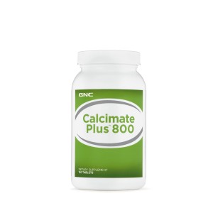 GNC Calcimate Plus™ 800, Citrat Malat de Calciu, 120 tb